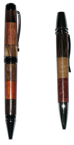 CSD hand made wooded pen and pencil sets